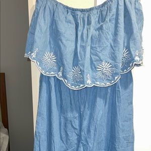 Jessica Simpson jean romper